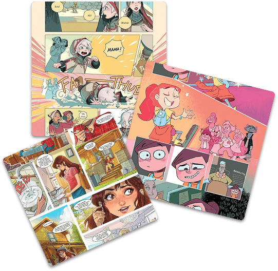 Comic cover quote collage