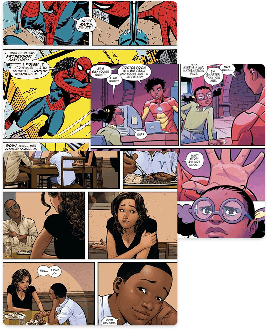 Comic cover design showcase